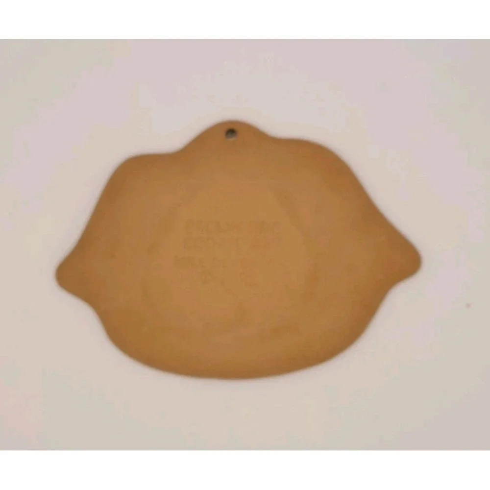 2 Vintage Brown Bag Cookie Art Angel with Heart 1987‎ Angel on Cloud 1992 Molds
